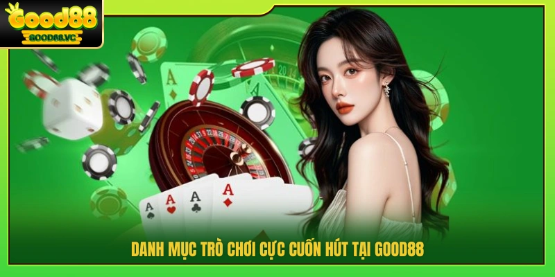 Danh sách trò chơi nổi bật của Good88